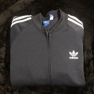 Navy Blue Adidas Track Jacket